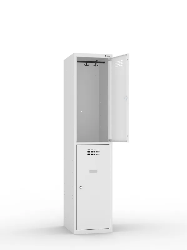 Szafka socjalna skrytkowa Sus 412W ST MALOW, 1800x400x500 mm, 2-skrytkowa